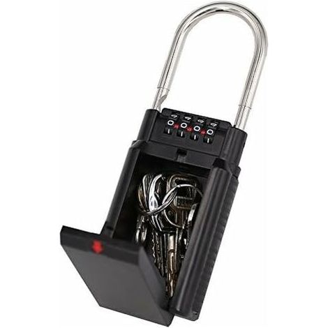 [JAMAIS UTILISÉ]Boite a Cadenas pour Clef, Boite à Clés à Code, Coffre Combinaison de Stockage, Rangement Sécurisé pour Les Clés Select Access, Convenir à Ami et Parents Agés