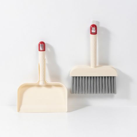 Set balayette ramasse-miettes mini bureau 24cm avec pelle (1/5)