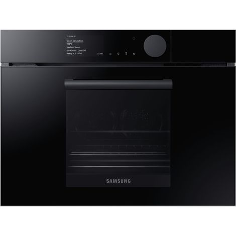 Samsung Forno a vapore compatto Infinite Line&x2122 50L NQ50T8939BK. Dimensione del forno: Media, Tipo di forno: Forno elettrico, Capacità interna forno totale: 50 L. Posizioname... - NQ50T8939BK/ET (1/5)