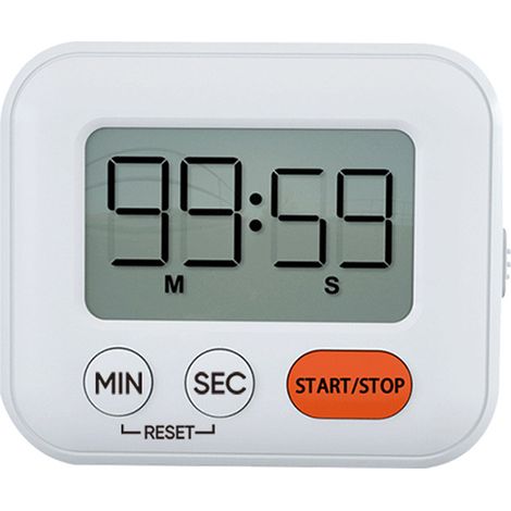 Minuteur Cuisine Minuteur Enfant, Time Timer avec Interrupteur d'alimentation, Adaptée à Diverses Occasions Telles que Cuisine, Pâtisserie, Sport, Examens, Jeux, etc (1/5)
