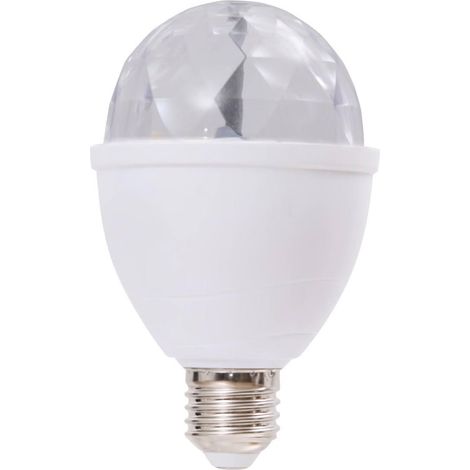 Ampoule LED E27 "Disco" 13cm Multicolore