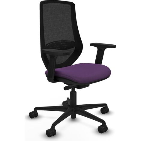 Mardos traslack bali morado brazos 2D base nailon ruedas 65mm nailon