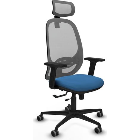 Bürostuhl piqueras y crespo Cilanco hellblau Kunstleder Mesh (1/2)