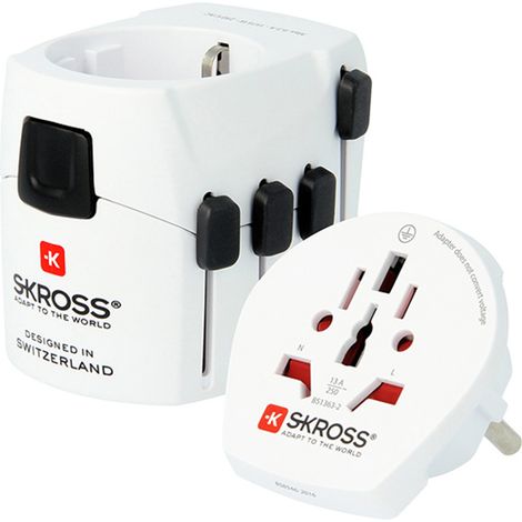 Skross 1.103180 Reiseadapter Pro World
