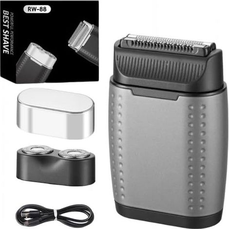 Elektrischer Trimmer für Männer – Zinco Groom Pro – Neues Modell – Tragbarer, wiederaufladbarer Rotationstrimmer IPX6 (1/5)