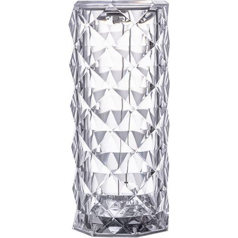 Lampe de Table LED en cristal, 16 couleurs, projecteur tactile, romantique, diamant, atmosphère, USB, veilleuse pour chambre à coucher (1/5)