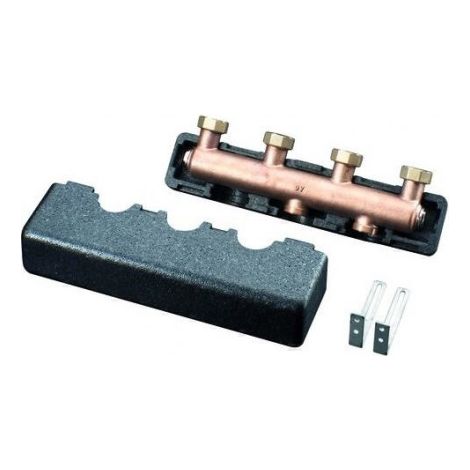 Barre de distribution avec isolation pour 2 circuit de chauffe