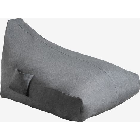 SKLUM Gartenpuff Alexander Grau Granit 150 x 110 cm