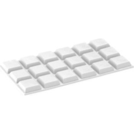 PARACOLPO ADESIVO INOFIX 12X12 MM 18 PZ BIANC0 Q.TA 20