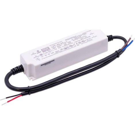 Mean Well LPF-40-24 LED Netzteil 40W 24V 1.67A IP67 Schaltnetzteil CV (1/4)