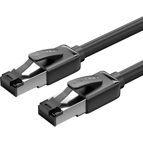 Vention Cable de Red SFTP RJ45 Cat.8 - 1m - Color Negro
Características:
-Interfaz: RJ45 8P8C
-Proceso de galvanoplastia: niquelado
-Conductor: cobre