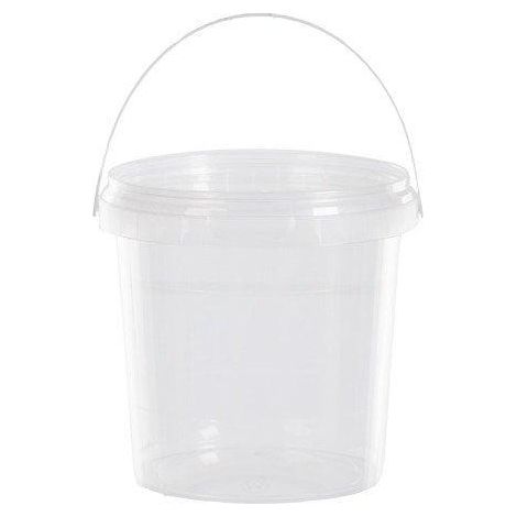 Cubo de almacenamiento chicco transparente 0.77 litros plástico
