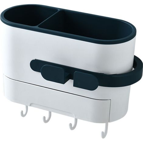 Organisateur De Sèche-Cheveux Compatible Avec La Plupart Des Sèche-Cheveux, Support De Sèche-Cheveux Pour Salle De Bain (1/5)