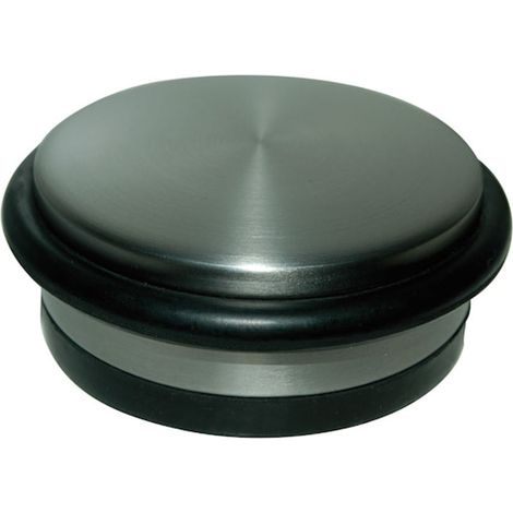 Butoir de porte à poser inox diamètre 100 mm hauteur 41 mm - CHRISLIGNE CADAP