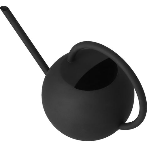 Arrosoir 400ml Noir Acier Inoxydable Pot à Arrosage pour Plantes Fleurs Jardin Balcon Terrasse (1/5)