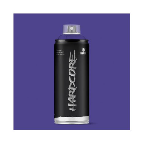 Montana Hardcore Spray |Finition Brillante | Bleu Violet 400ml |Montana Colors (1/2)