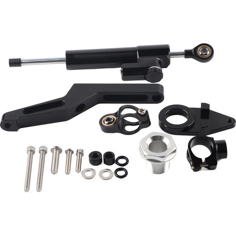 GARRYFIZH Amortisseur de direction pour moto, compatible Kawasaki Ninja ZX‑6R 2009‑2019 (1/5)