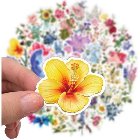 Lot de 50 autocollants autocollant stickers sticker scrapbooking aesthetic ordinateur portable Téléphone pour (1/5)