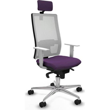 piqueras-y-crespo Horna Sedia da ufficio viola confortevole
