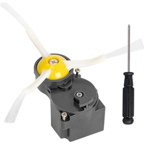 Moteur de brosse latérale amélioré pour iRobot Roomba série 500/600/700/800 870 880 760 770 780 500 600 700 595 Gris (1/4)