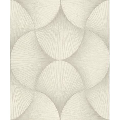 Rasch Vliestapete Muster Grafik Sky Lounge beige taupe hell 10,05 x 0,53 m Wandtapete