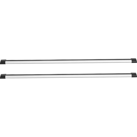 Querträger, 100 kg Tragfähigkeit, 1200 mm Länge, robuste Dachträger aus Aluminiumlegierung für Gepäck, Kanus und Ladung (nur Querträger) (1/5)