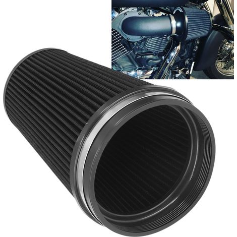Filtre à air universel à débit élevé avec fixation par serrage, 150mm/6 pouces, pour système d'admission automobile (1/5)