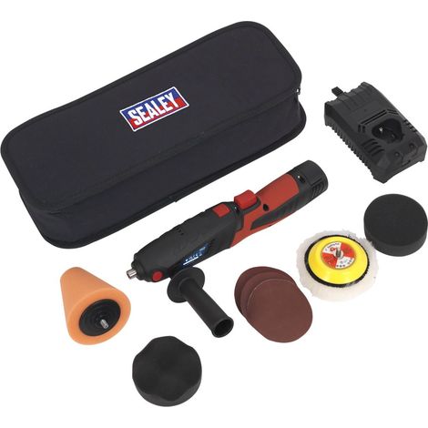 Sealey Cordless Mini Sander/Polisher Kit 75mm 12V CP2812V (1/5)