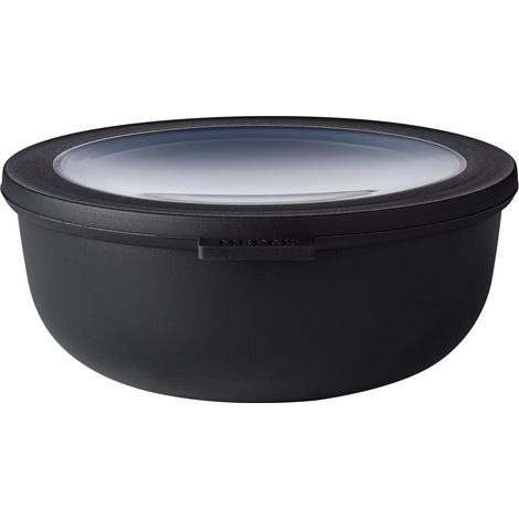Bol Multifonction Rond - Boîte Conservation Alimentaire avec Couvercle - Convient comme Boîte de Hermétique pour le Réfrigérateur, Micro-ondes (1/4)