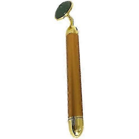 Appareil de massage facial 3 en 1, barre de beauté vibrante, rouleau de lifting électrique, roue de jade, outils de beauté (1/5)