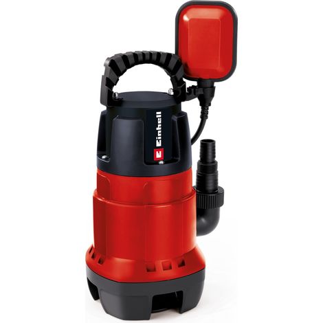 Einhell Pompe d'évacuation pour eaux chargées GH-DP 7835 (780W, 15700 Litre/h, Hauteur de refoulement max : 8 m, Profondeur d’immersion max : 7 m)