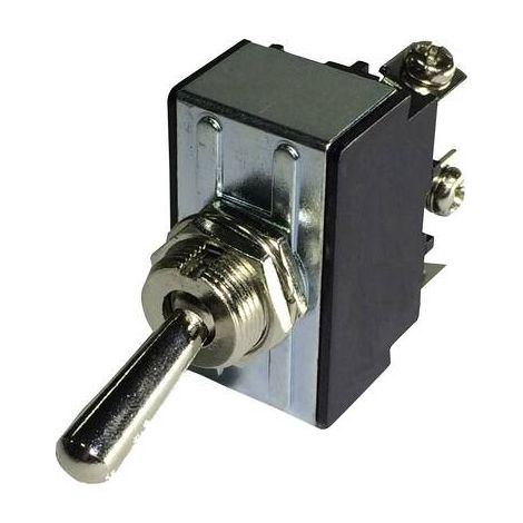 TRU COMPONENTS 1587809 TC-R13-28A-06 INTERRUPTEUR À LEVIER 250 V/AC 10 A 1 X OFF/ON À ACCROCHAGE 1 PC(S)