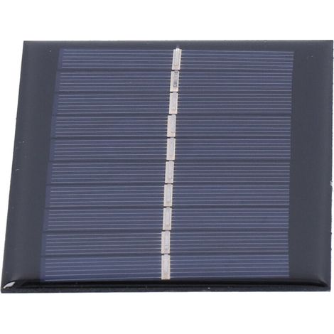 1W 5V polykristallines Silizium-Solarpanel, Epoxidfolie für Boote, Flugzeuge, Solar-Außenbeleuchtung (1/5)