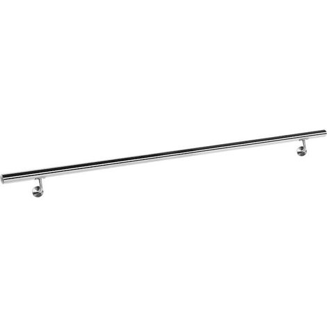 Rambarde, Rampe D'Escalier Ou Main Courante, 160 cm, Acier Inoxydable (1/5)