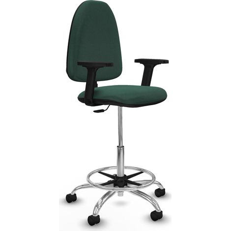Piqueras y Crespo B2D05RN Chaise de Bureau Verte Ergonomique