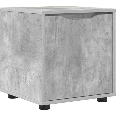 Maison Exclusive - Cabinet de salle de bain Gris béton 40,5 x 40 x 44 cm (1/5)