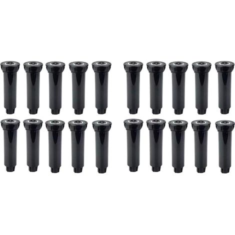 20 PièCes -Up Arroseur Outil de Pelouse TêTe de PulvéRisation pour Fournitures de Jardin ÉQuipement D'Irrigation à 360 DegréS Arroseur de Vitesse (1/5)