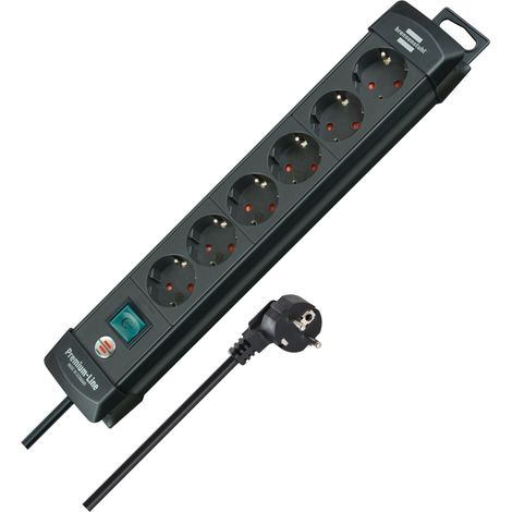 Steckdosenleiste Premium-Line 6-fach 1951160100 Brennenstuhl