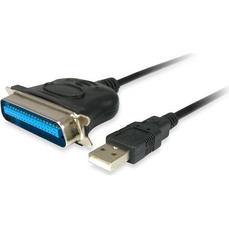 ADAPTADOR USB 1.1 A PARALELO (CENTRONIC 36) 1.5M W10 OSX LINUX EQUIP 133383 (1/4)