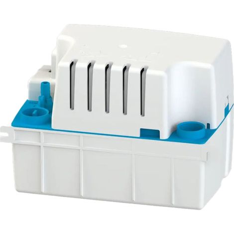 SFA – Pompe de condensation Sanicondens Pro – Évacuation jusqu'à 342 l/h – 2 entrées de 28 mm – Débit vertical 4,5 m – Pré-câblée avec alarme