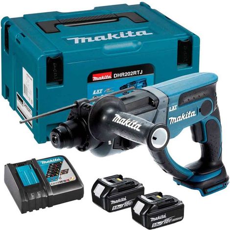 MAKITA DHR202RTJ 18v 3 function hammer SDS plus