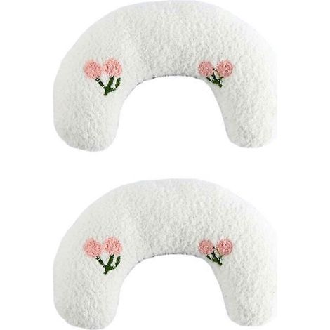 Lot de 2 jouets pour chat : coussin en peluche rembourré pour l'entraînement et l'appui-tête, idéal pour soulager l'ennui. (1/5)
