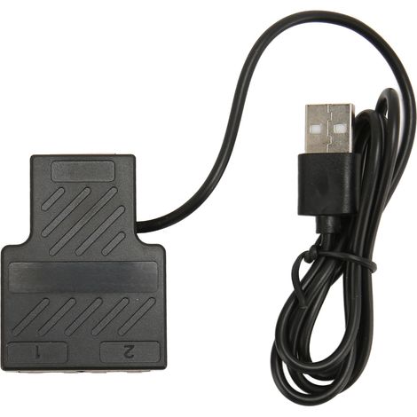 RJ45 1 auf 2 100-Mbit/s-Adapter, Plug-and-Play-Ethernet-Splitter für Cat5-, Cat5e-, Cat6-, Cat7- und Cat8-Kabel, LAN-Netzwerkanschluss