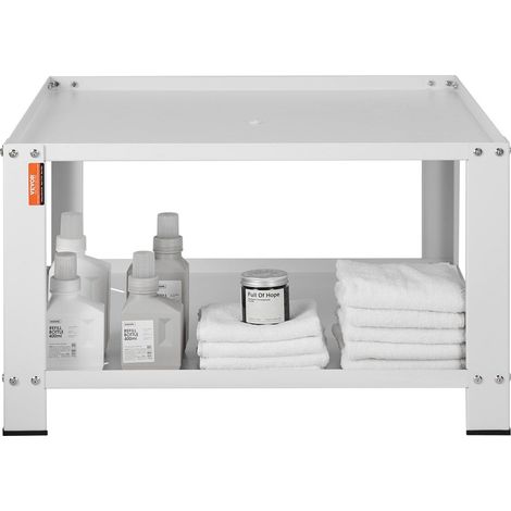 Socle Machine à Laver Étagère 711x711x406 mm, Plateforme 299 kg, Acier Renforcé, Support Universel Multifonction Buanderie (1/5)