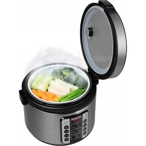 Olla arrocera de cocción lenta Sencor SRM 3151 de 700 W y 1,5 L