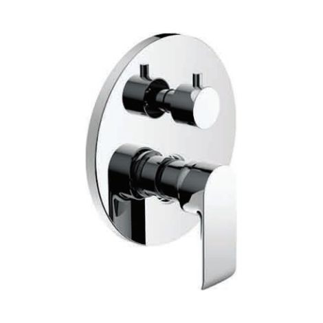 Miscelatore Monocomando Incasso Doccia Con Deviatore Ceramico Serie Prestige Finitura Cromata