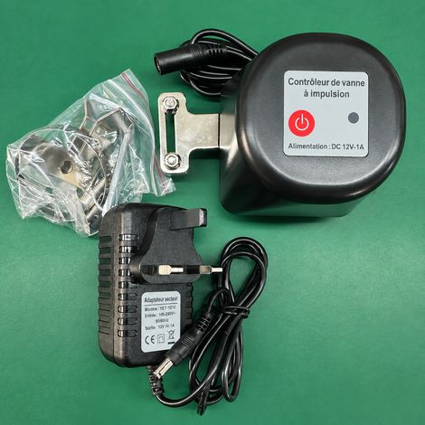 Contrôleur de vanne motorisé Tuya Zigbee DN12 acier inoxydable avec support réglable et alimentation britannique zigbee dn12 1.49 13 × 12 × 10 cm 550 g – Livraison gratuite