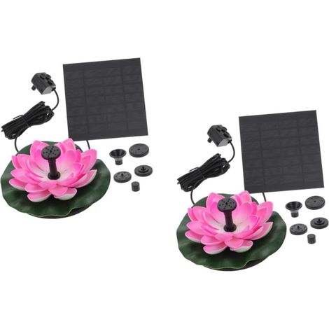 Fontaine Solaire Pour Bassin Exterieur Pompe à Eau Solaire Pour Decoration De Jardin