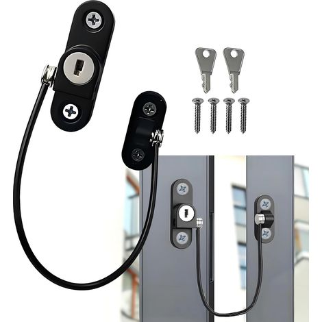 Barres de sécurité, butées de porte, fenêtres ouvertes, dispositifs de sécurité pour porte d'entrée, limiteurs d'ouverture de porte