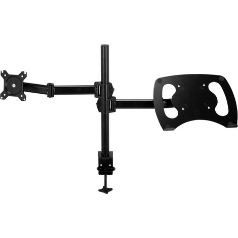 Fixation pour écran VM-MH2 2-bras 13 - 32 pouces ordinateur portable noir hjh OFFICE